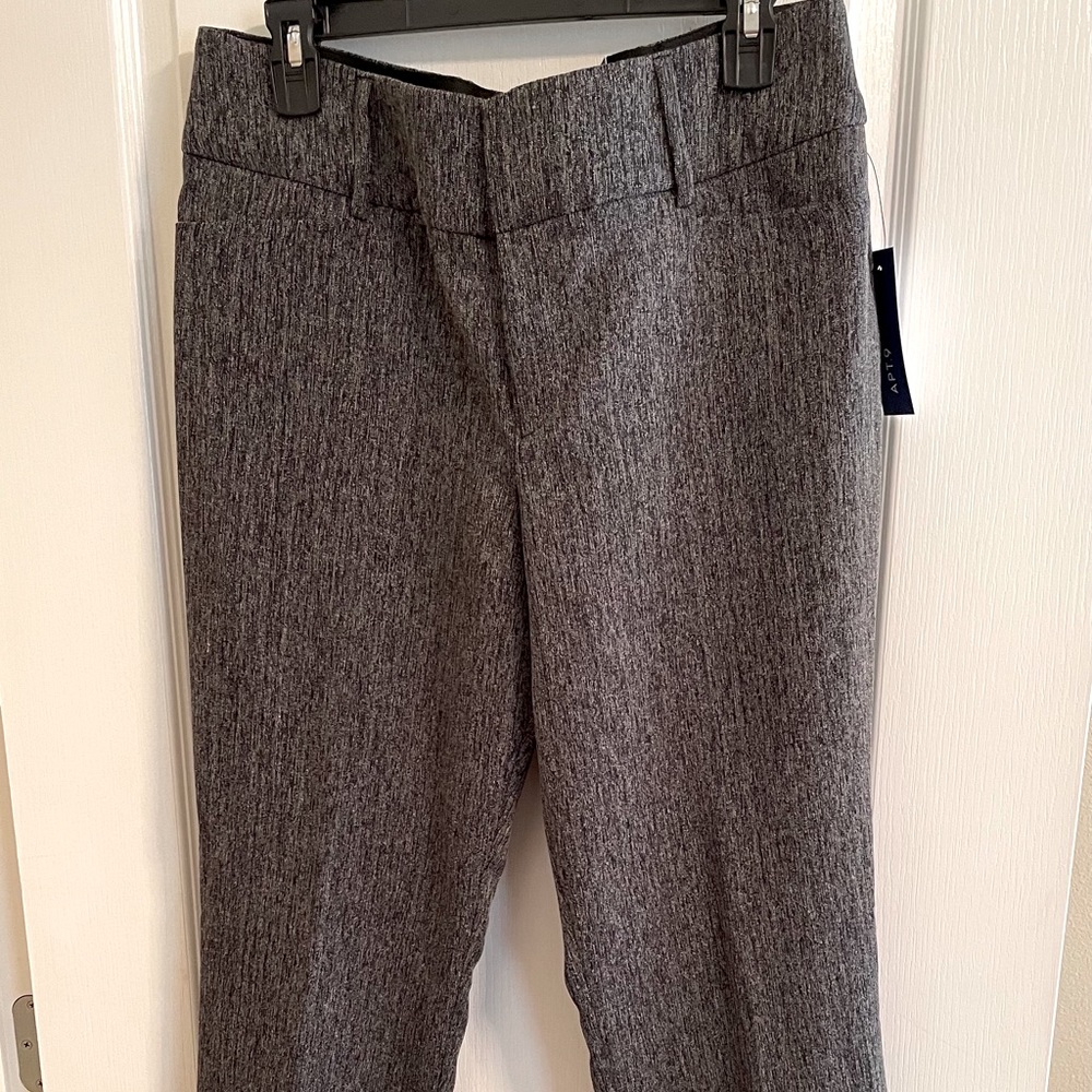 NWT Grey Tweed dress pants by Apt. 9 size 12